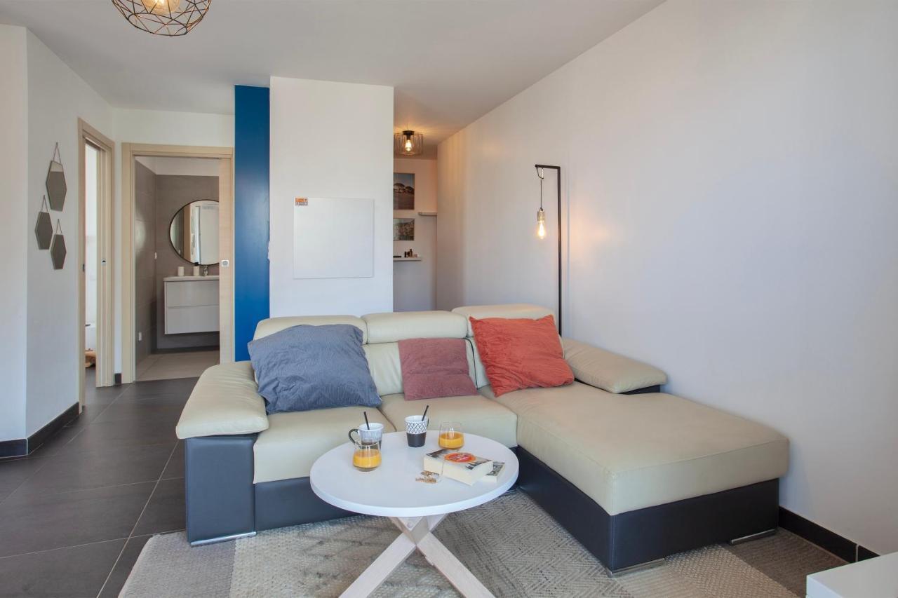 Ferienwohnung La Marinella - Charmant Appt Climatise LʼÎle-Rousse Exterior foto